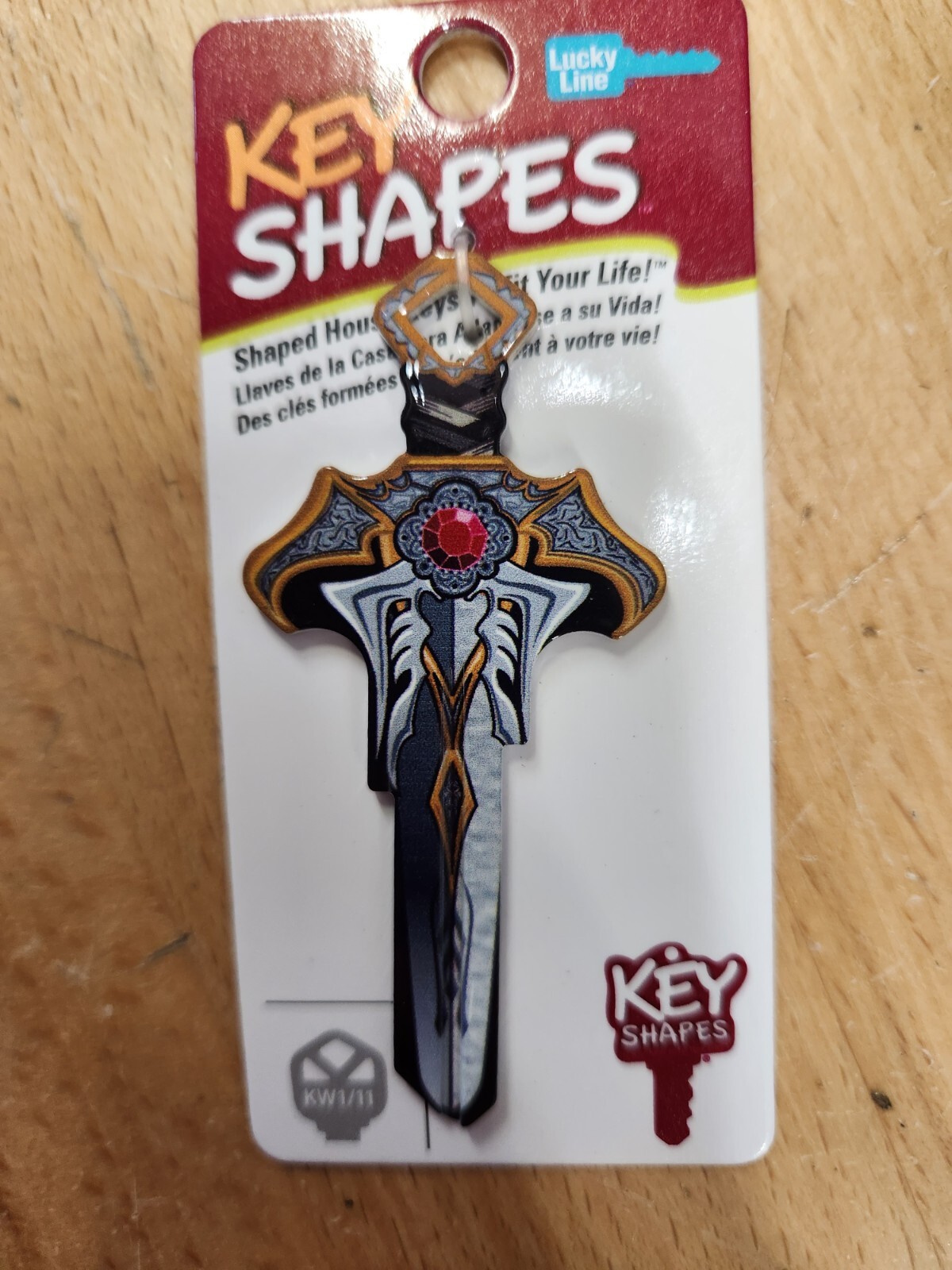DAGGER SHAPED KWIKSET KW1/KW10 KEYBLANK - READ DETAILS BELOW