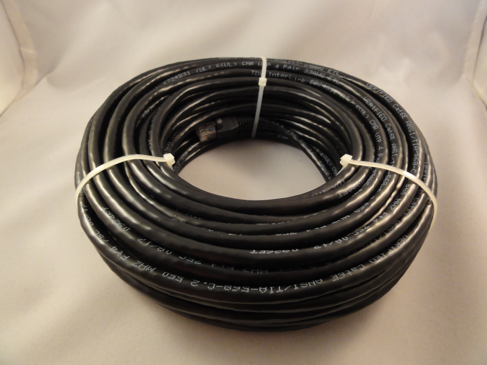 3ft to 100ft Cat 6e / Cat6 Pure copper, Solid core, Straight, Crossover, Cable