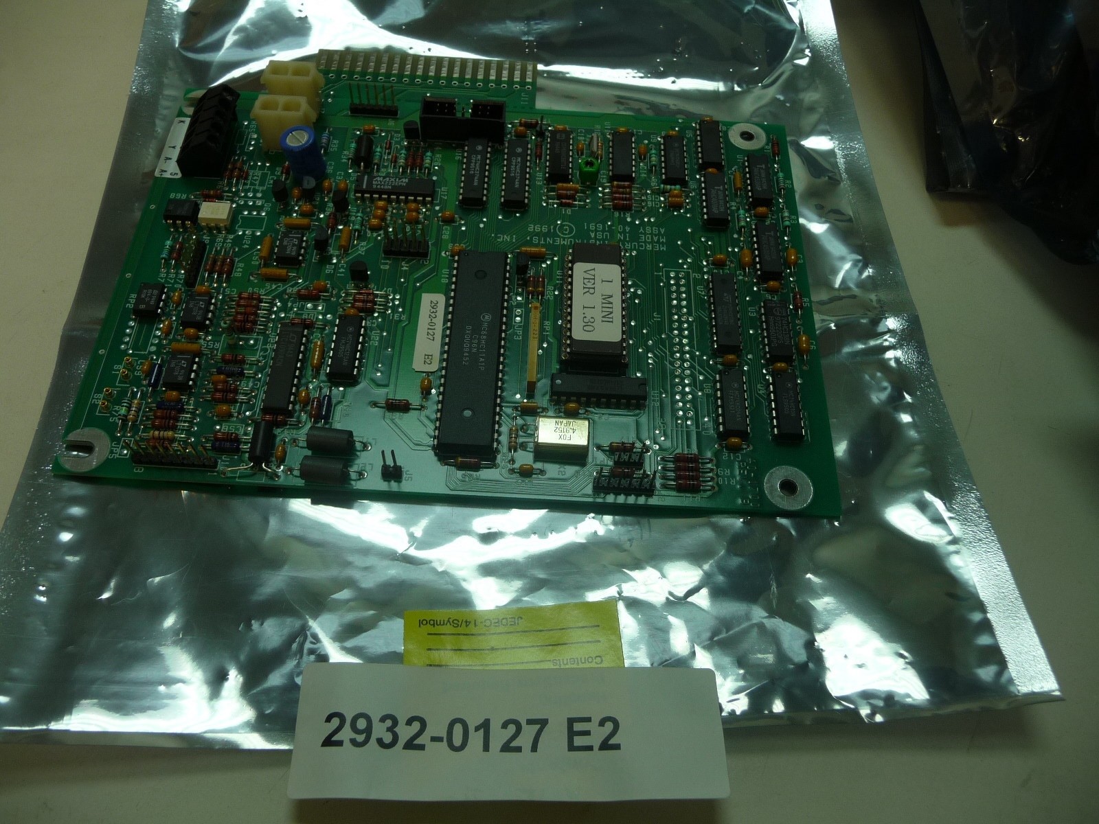 UIC, UNIVERSAL INSTRUMENTS 29320127, MERCURY INSTRUMENTS, 40-1691 PCB