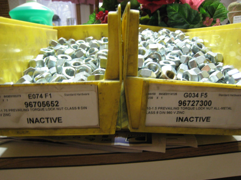 12 MM Unitorque Torque Nuts Grade C Zinc  Lot of 40 pc