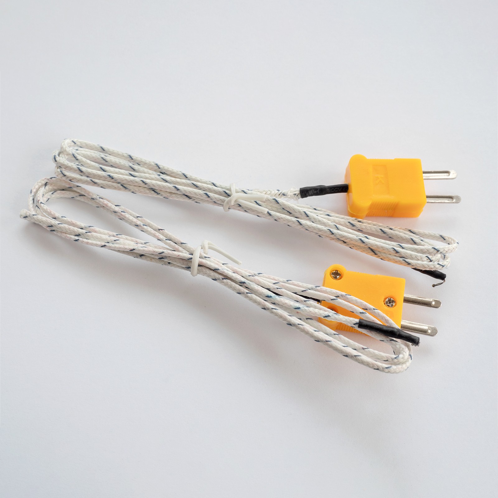 8Set t Type Thermocouple Wire Connector Male Plug with Panel Mount Mini Socket