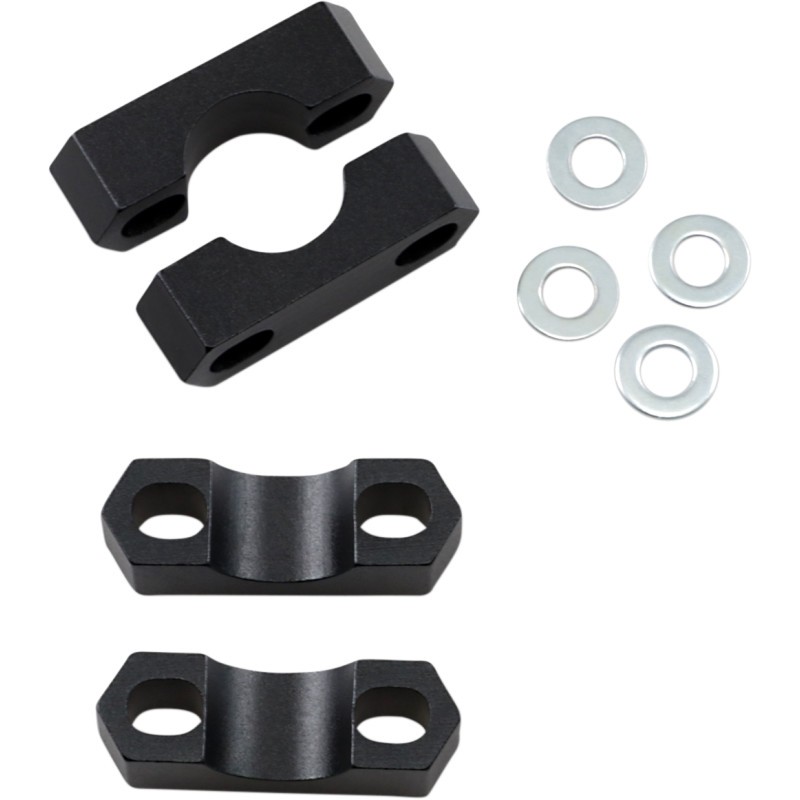 POWERMADD Powerriser 325 Pivoting Riser Handlebar Clamp - Black - 45470