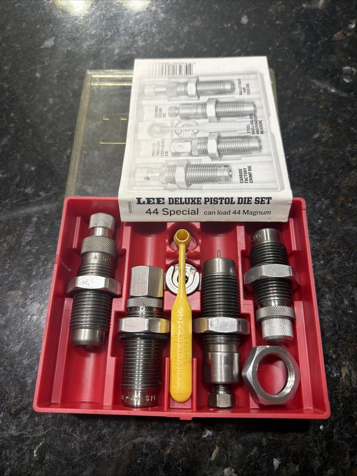 Lee Precision 44 Magnum And 44 Special Carbide 4-Die Set (Grey)