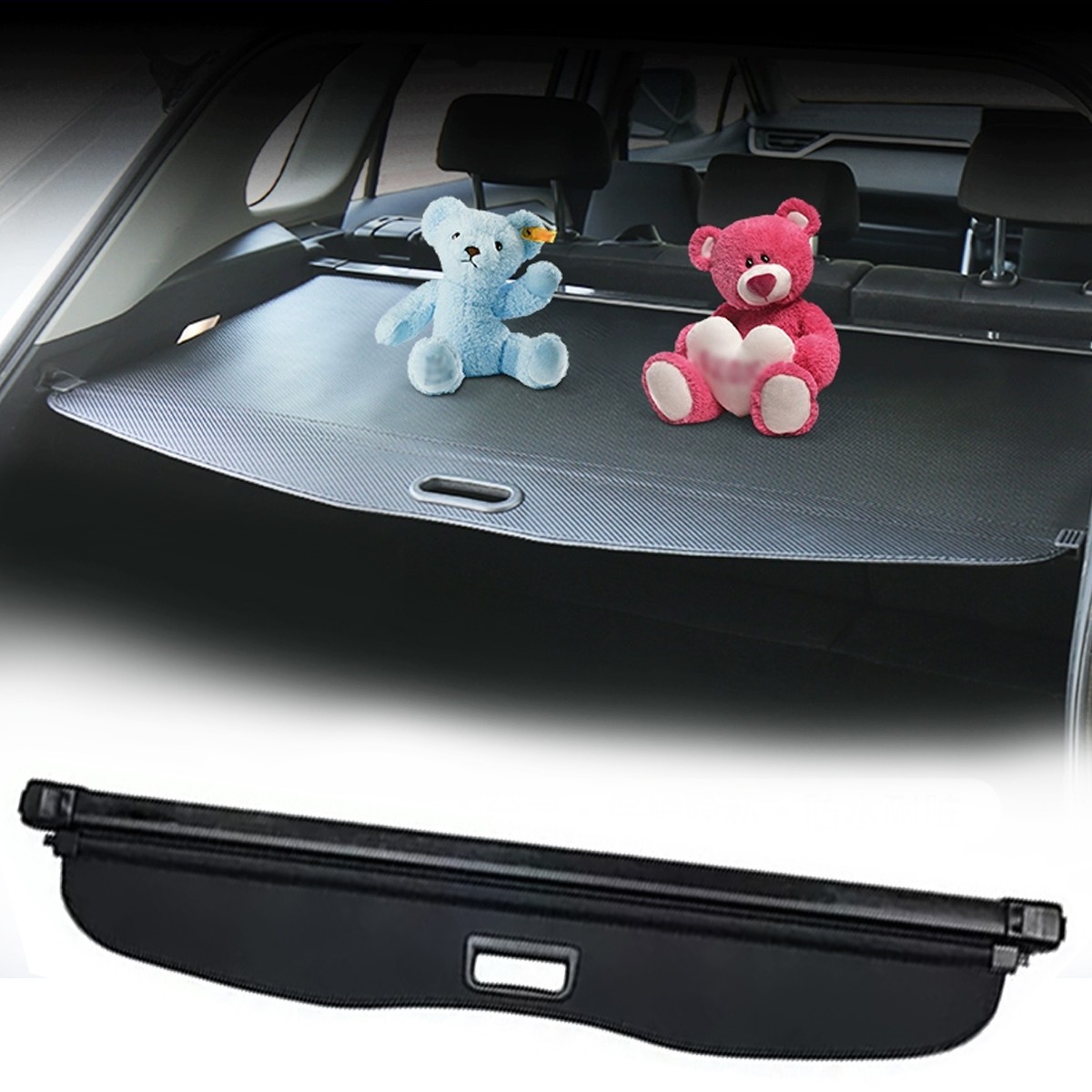 Rear Retractable Trunk Cargo Cover fit for VW Volkswagen Touareg 2011-2018