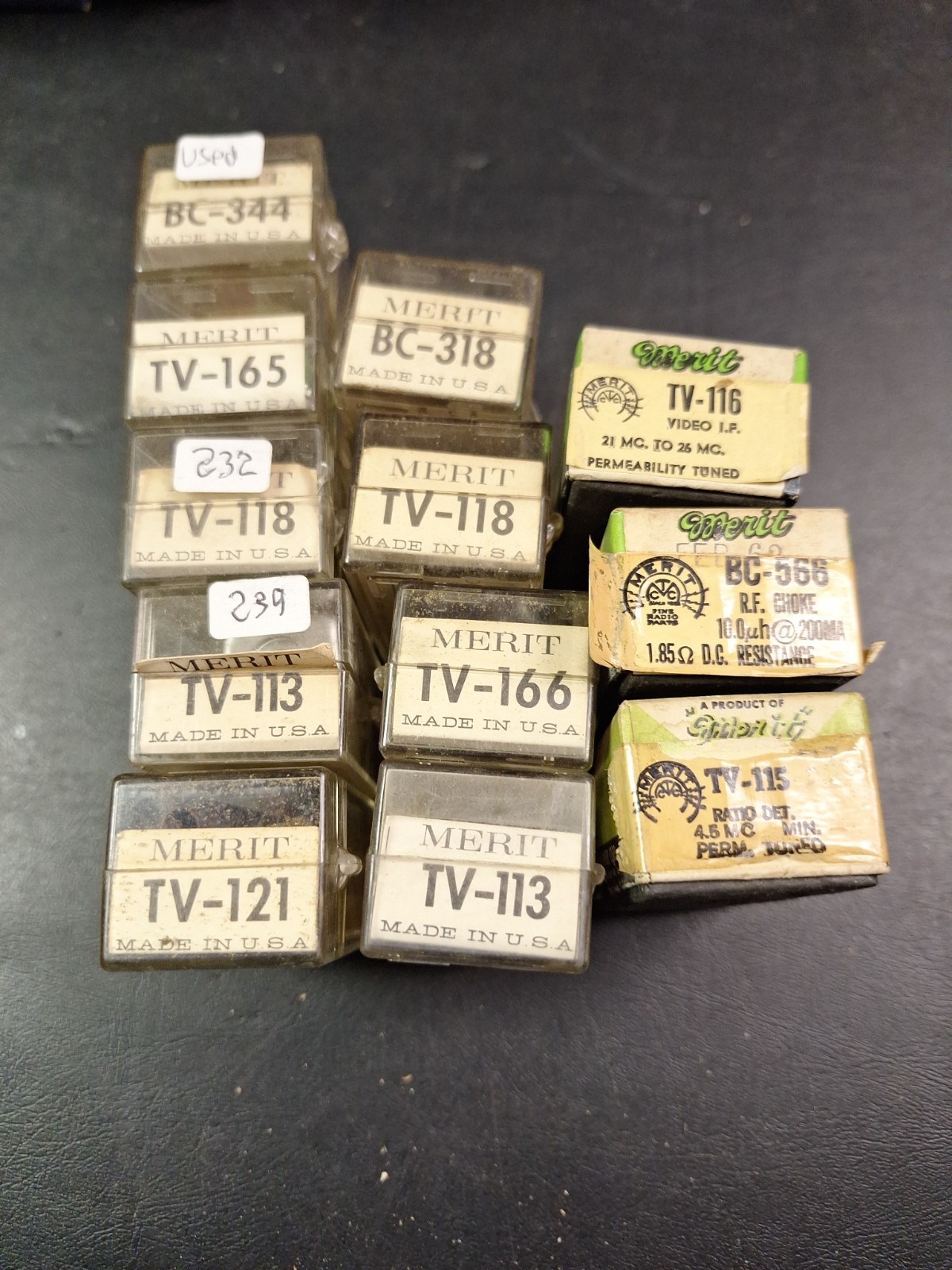 New And Used IF Transformer Coil Lot