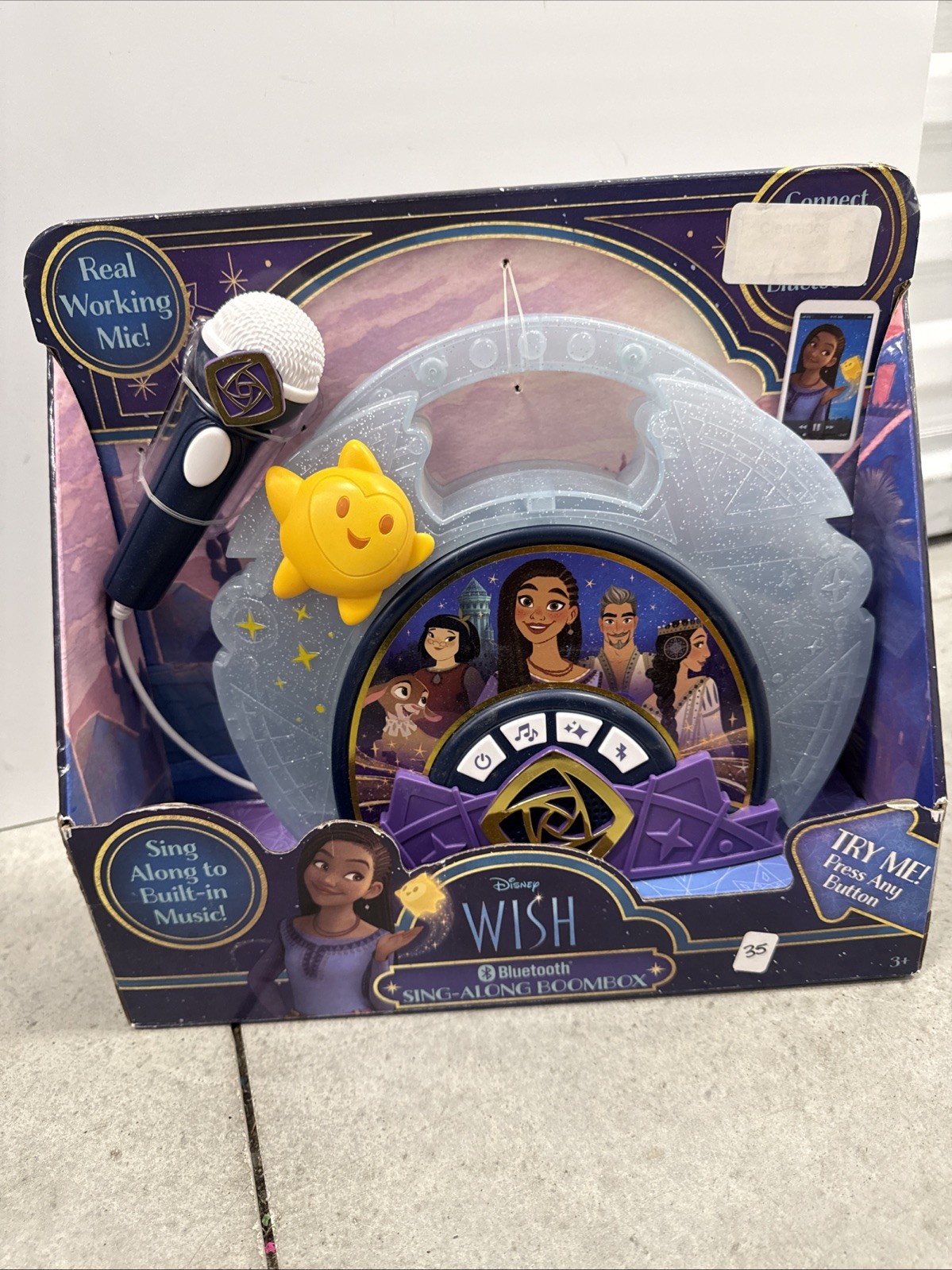 Disney WISH Sing Along Boombox