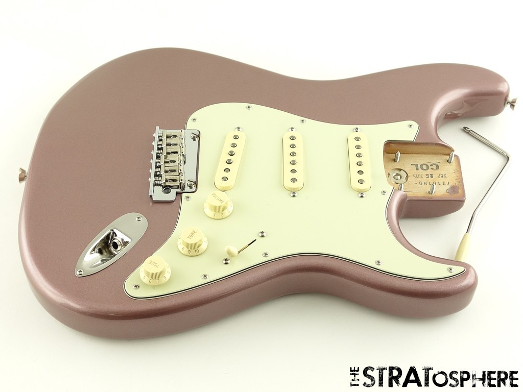 Fender American Professional II Strat LOADED BODY Ltd. Burgundy Mist Metallic