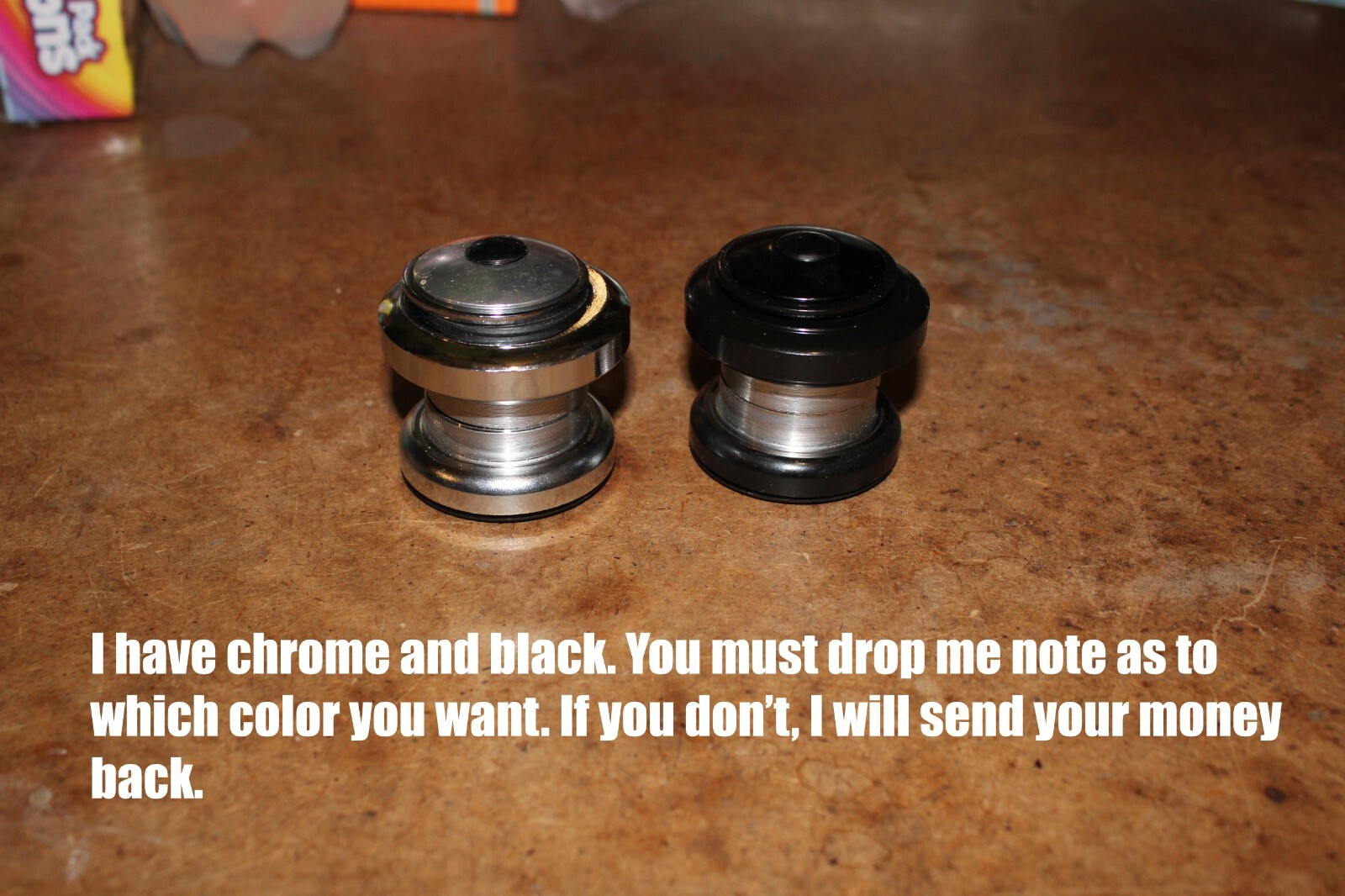 1" threaded to 1 1/8 threadless conversion headset RETRO RYDER