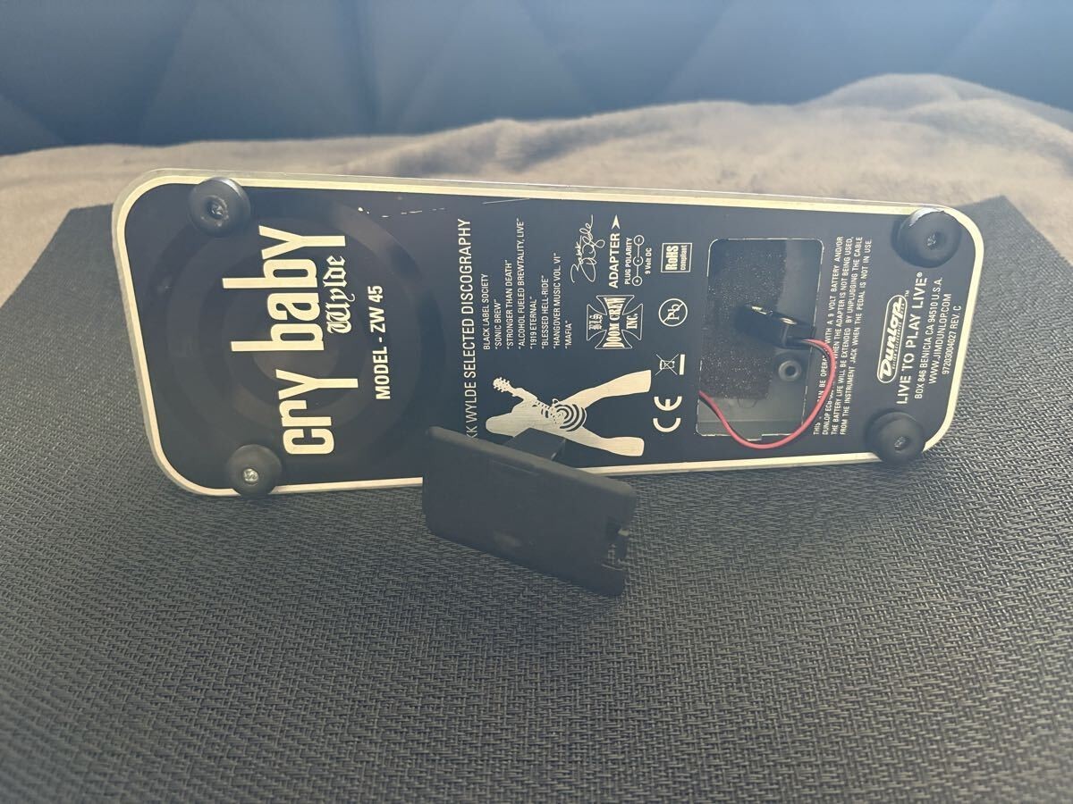 Jim Dunlop ZW-45 Zakk Wylde Signature Cry Baby Wah Pedal Used with Scratches
