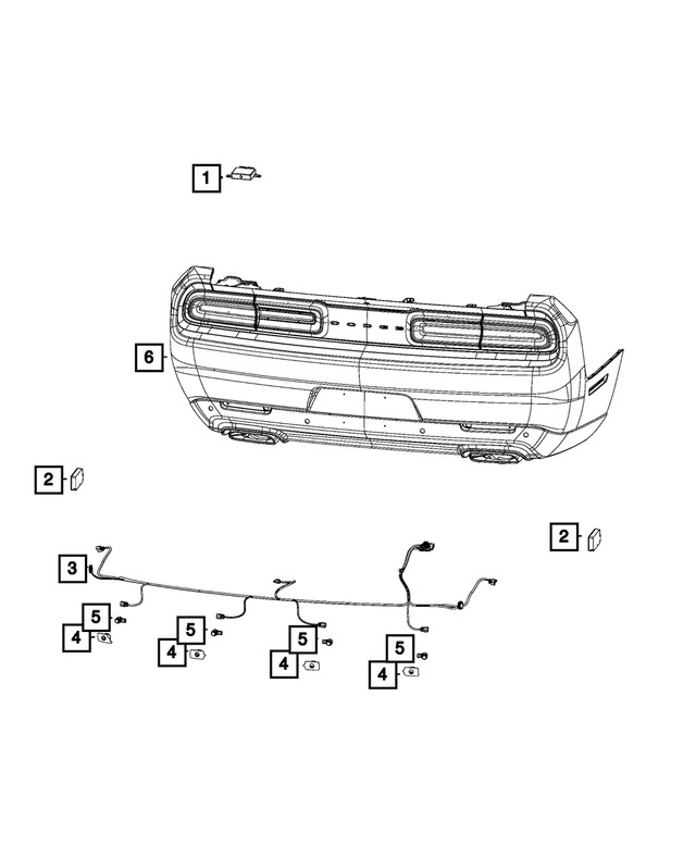 Genuine Mopar Parking Assist Module 68445309aa