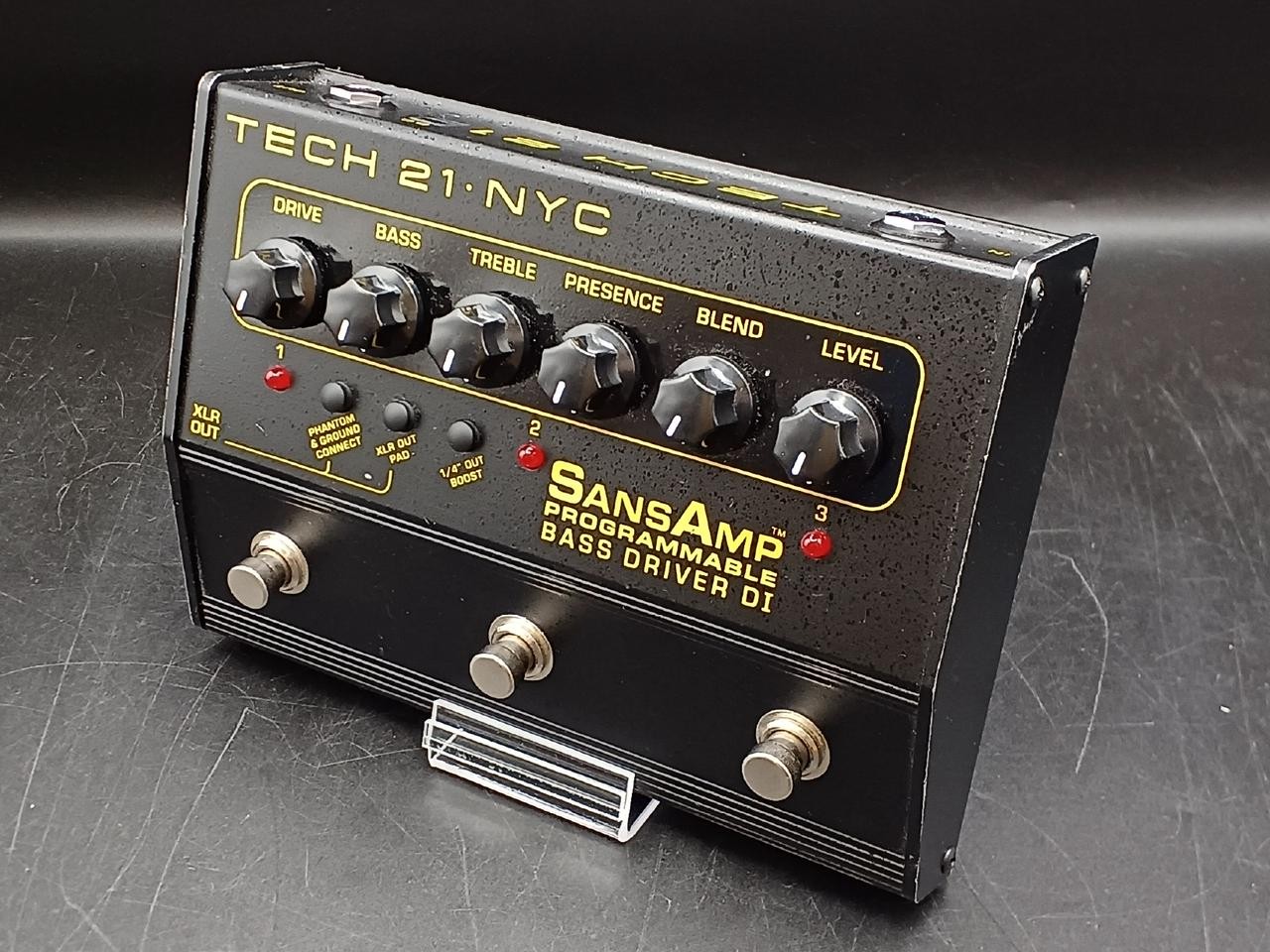 Tech21 Bass Driver DI Programmable Bass Preamp 3-channels Used