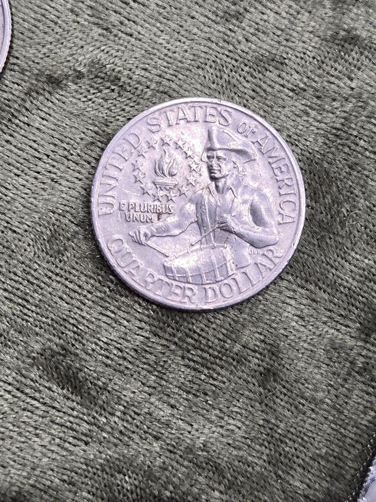 1976-P 25C Clad Washington Quarter
