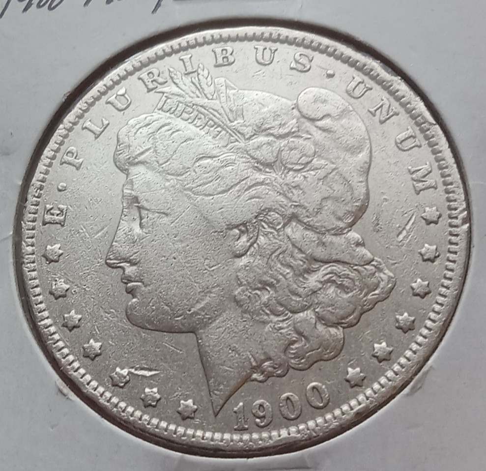1900 Morgan Dollar ungraded, nice coin