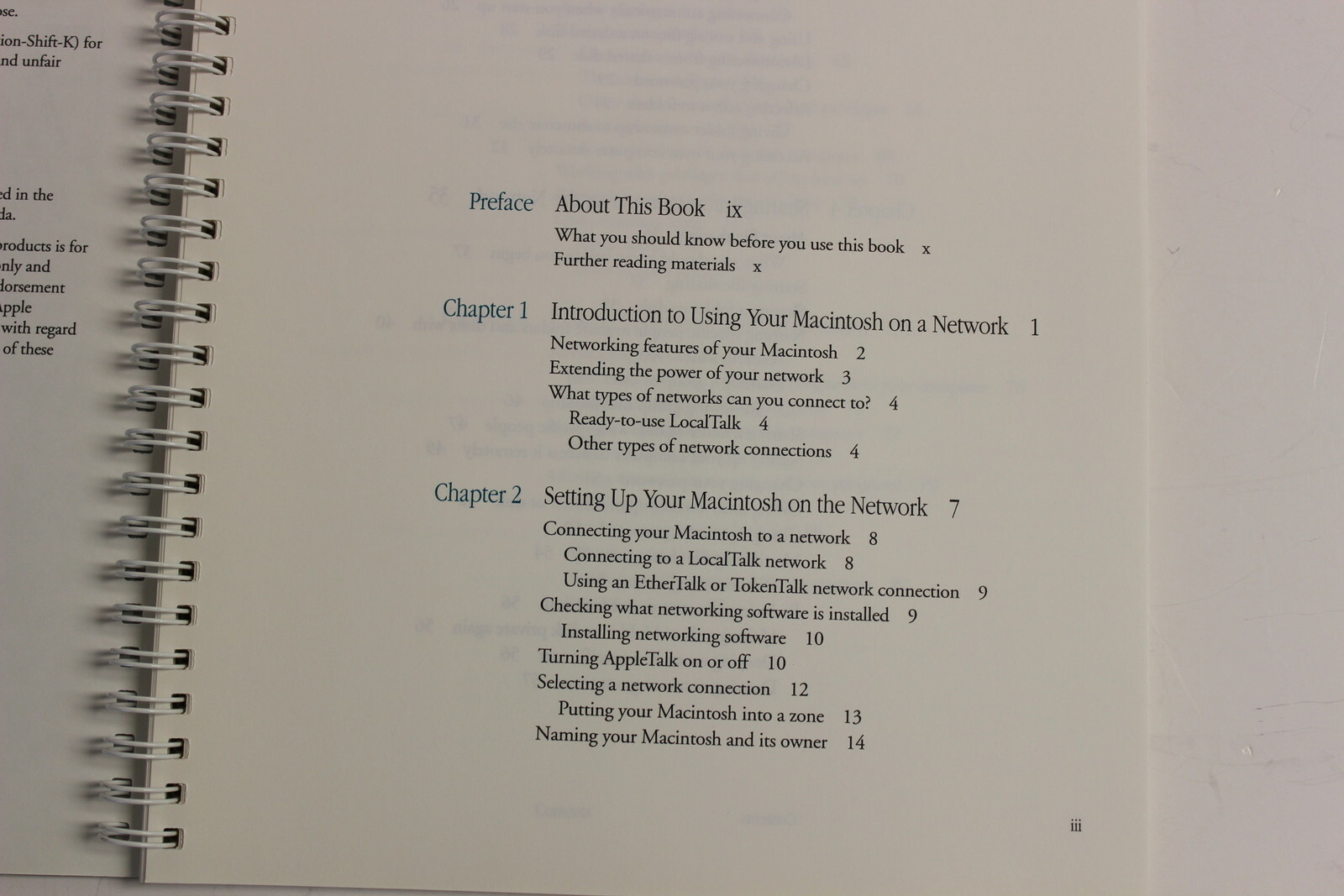 APPLE MACINTOSH NETWORKING REFERENCE SYSTEM 7 MANUAL 030-3936-B
