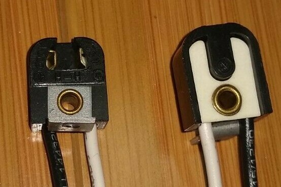 T5 LED & FLUORESCENT Miniature Bi-Pin LAMP HOLDER LIGHT SOCKET G5 END