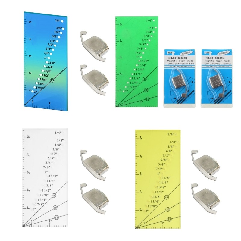 Seam Guide Ruler Quilting Seam Guide Ruler Sew Seam Allowance Ruler Seam Gauges