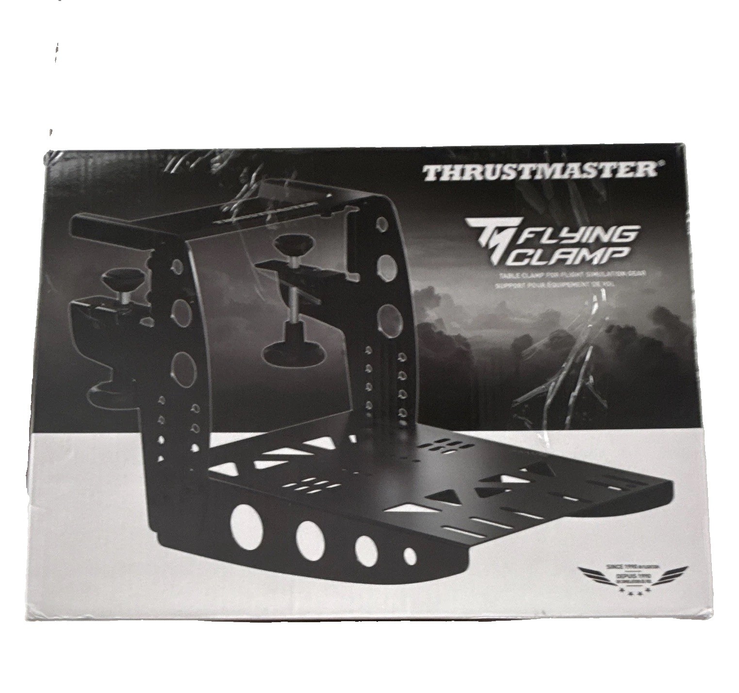 Thrustmaster Flying Clamp Table Mount for Flight Simulation Gear Open Box New