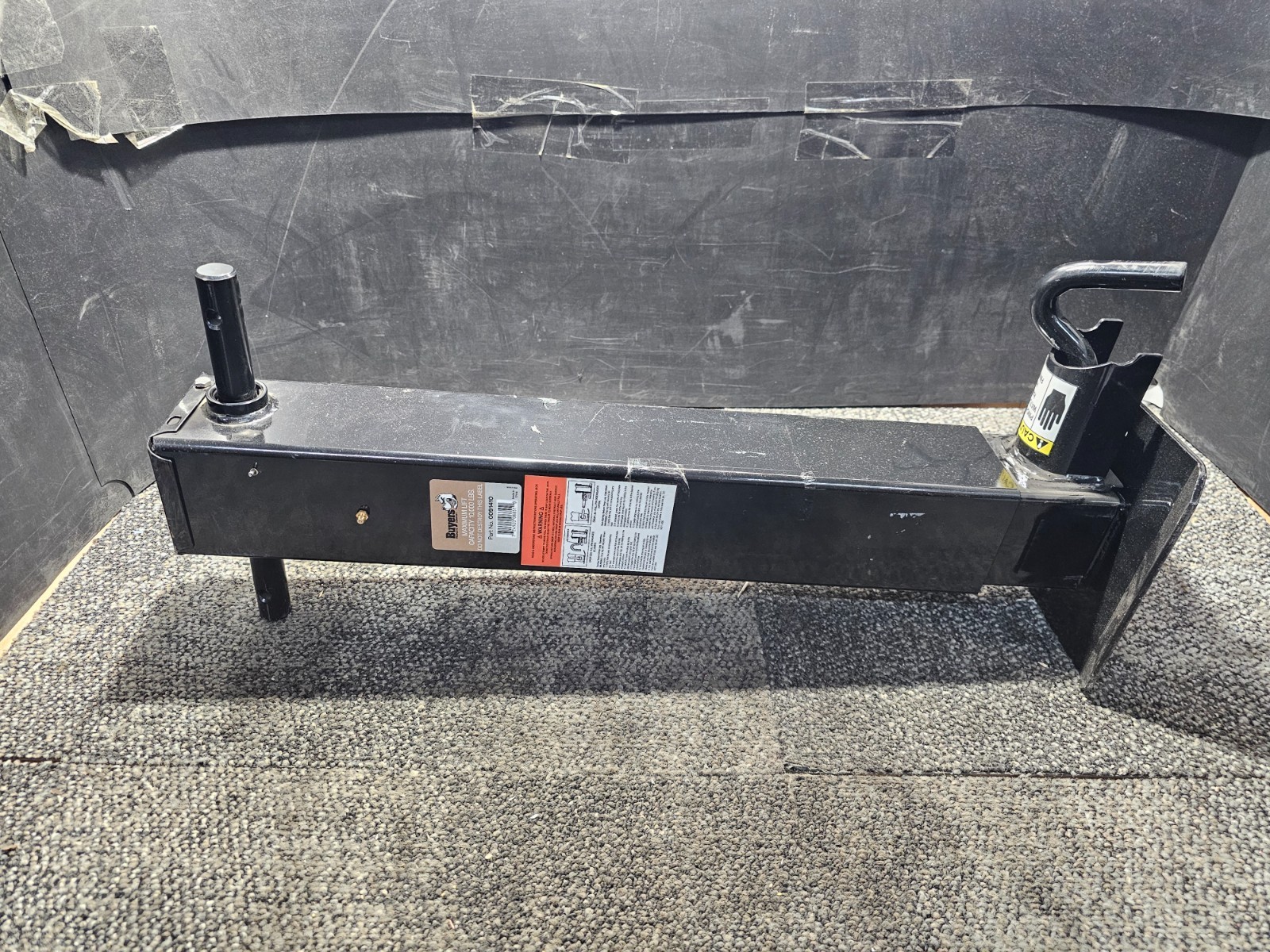 Buyers Products 0091410 Heavy-Duty Side Pin Square Jack w/o Handle 12000 lb Cap.