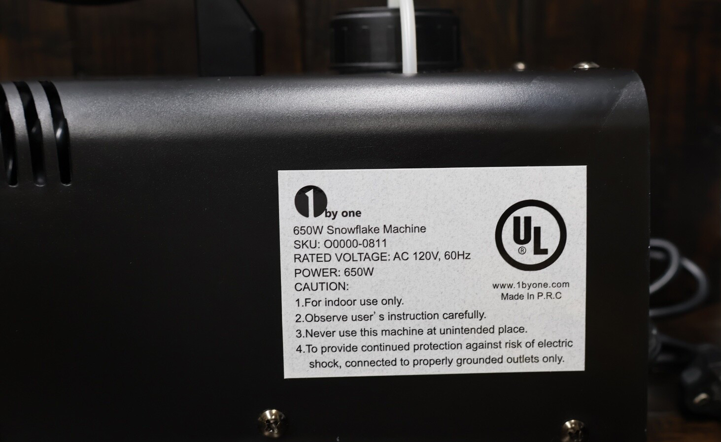 1 By One 650w Snowflake Machine *Pre-Owned*