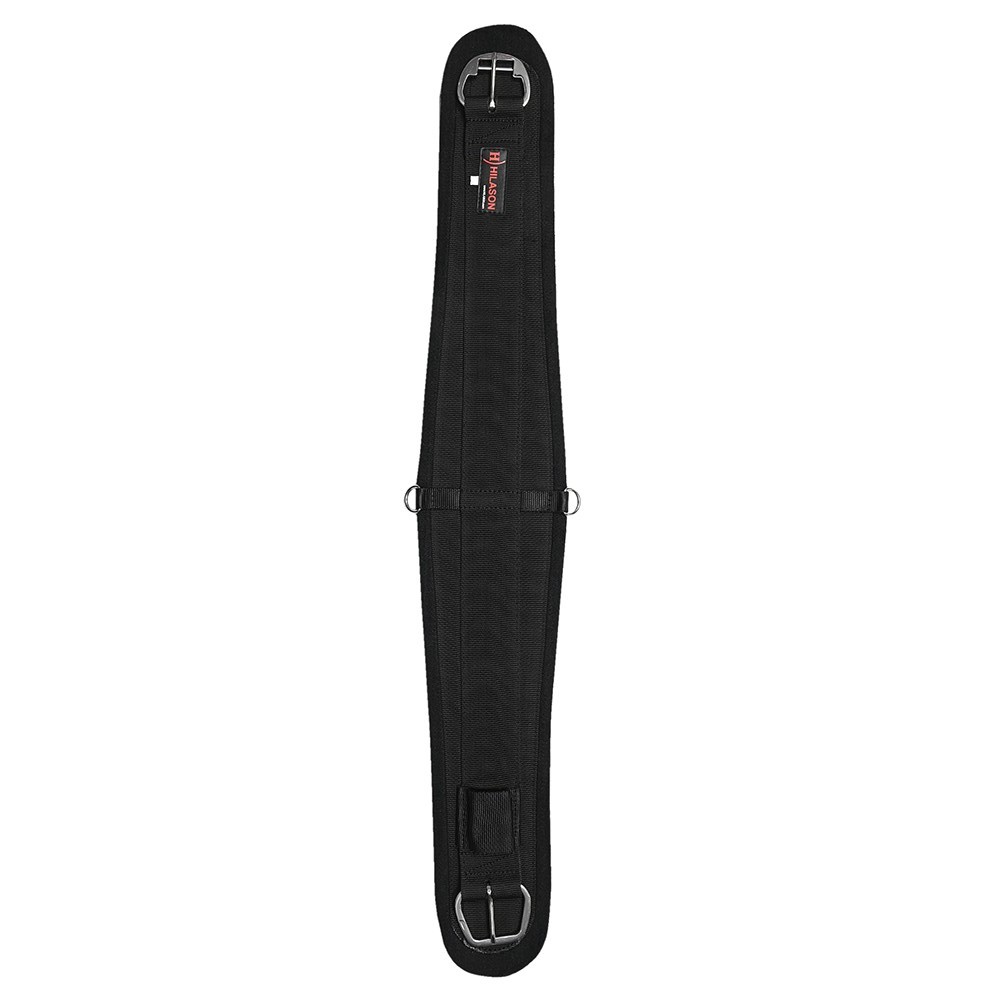 HILASON Western Horse Felt Lined Roper Saddle Cinch Girth Stainless Steel