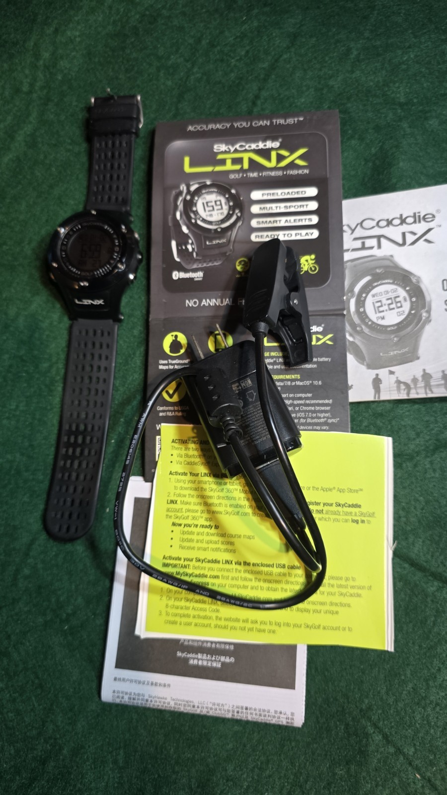 Sky caddie Linx