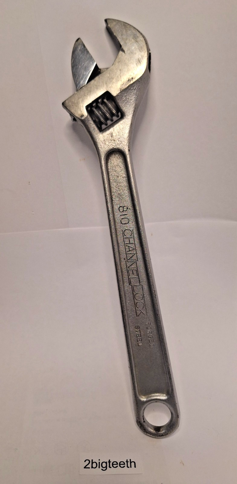 Vintage Channellock 10" Adjustable Wrench #810 Made in USA