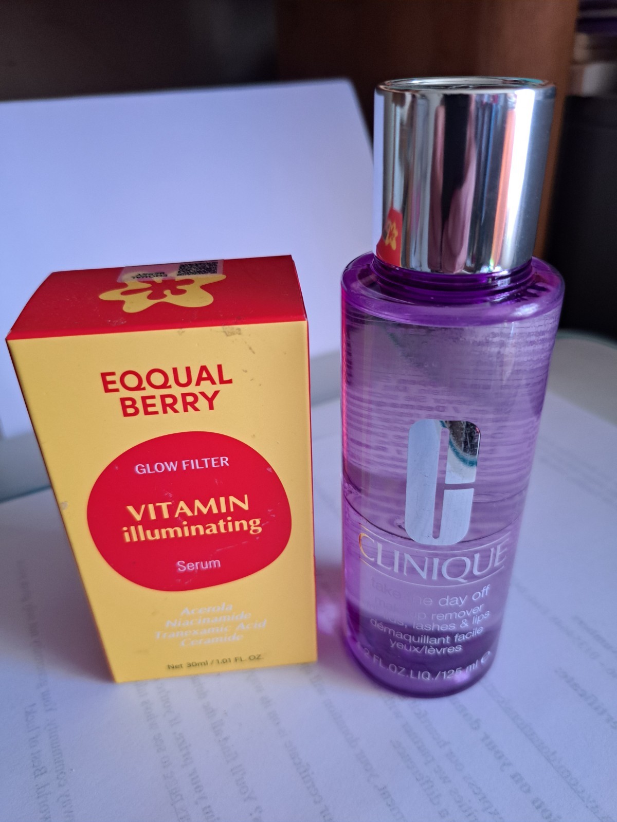 Clinique Take The Day Off  + Vitamin Skin Serum NEW