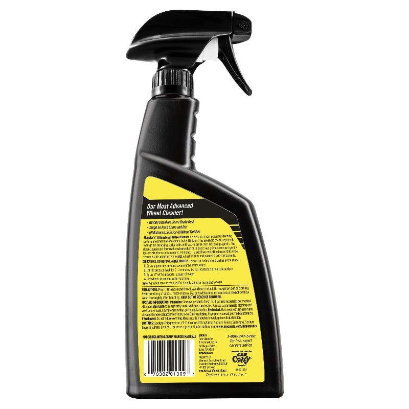 (4 pack)Ultimate All Wheel Cleaner, G180124, 24 oz, Spray