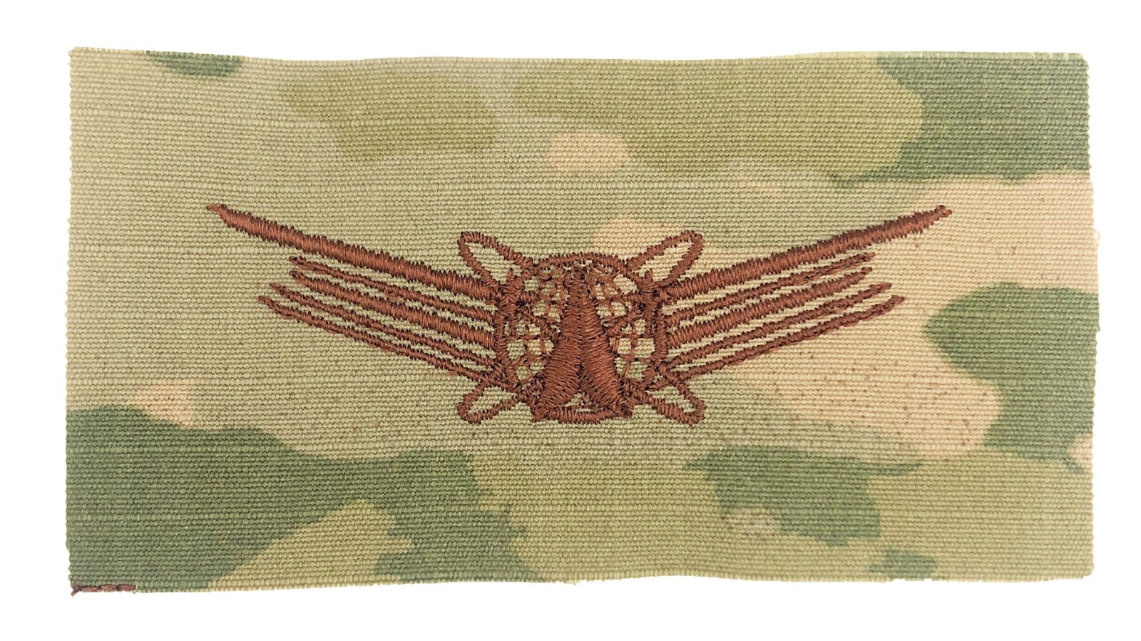 US Air Force Basic Space Spice Brown OCP Sew-on Badge (each)