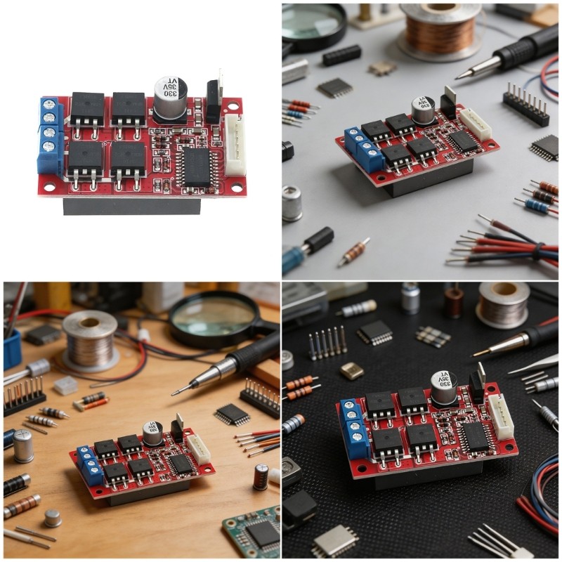 H Bridge Direct Current Motor Driver Controller Module DC10V-36V 450W Most