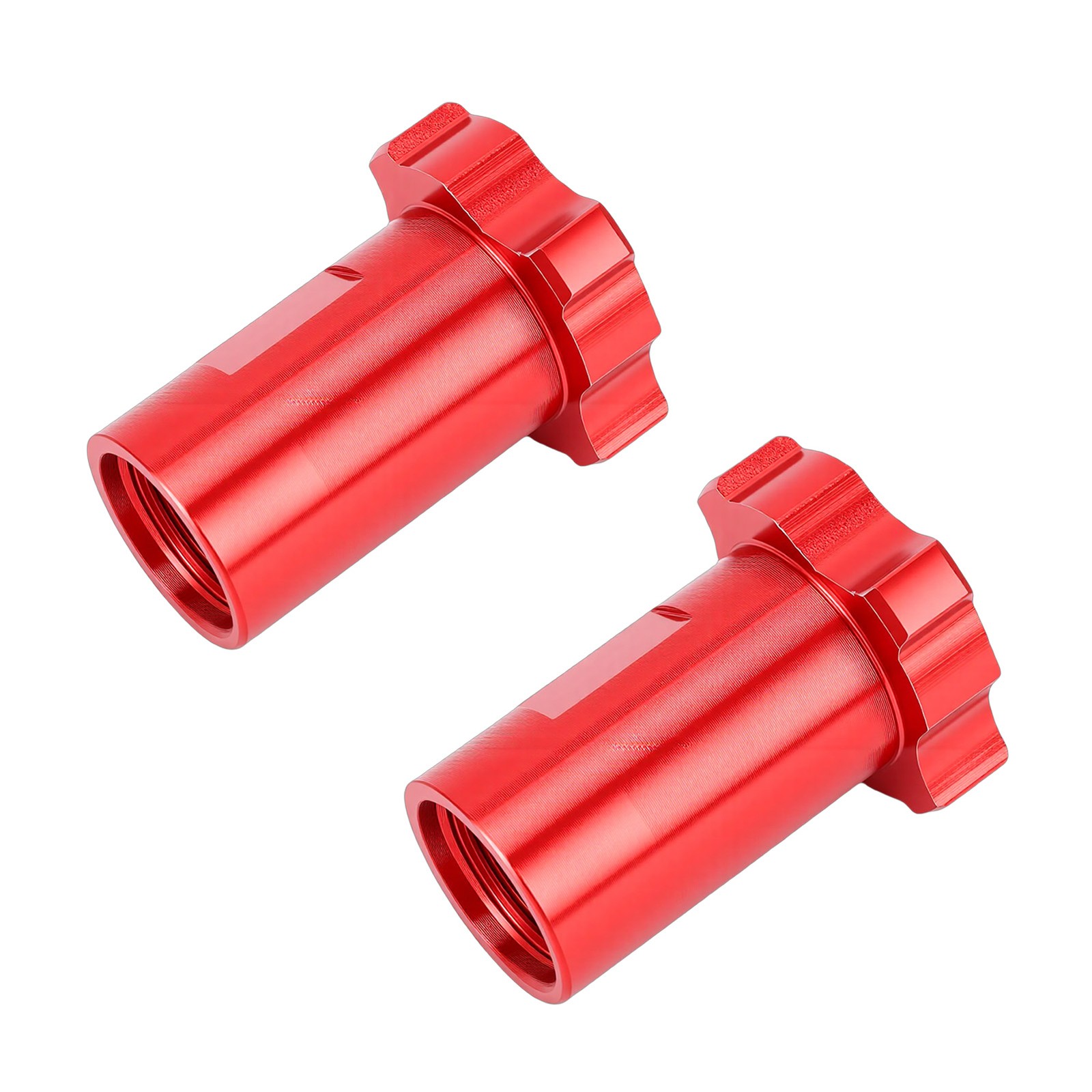2-Pack Red Spray Cup Adapter Internal Thread M16*1.5mm