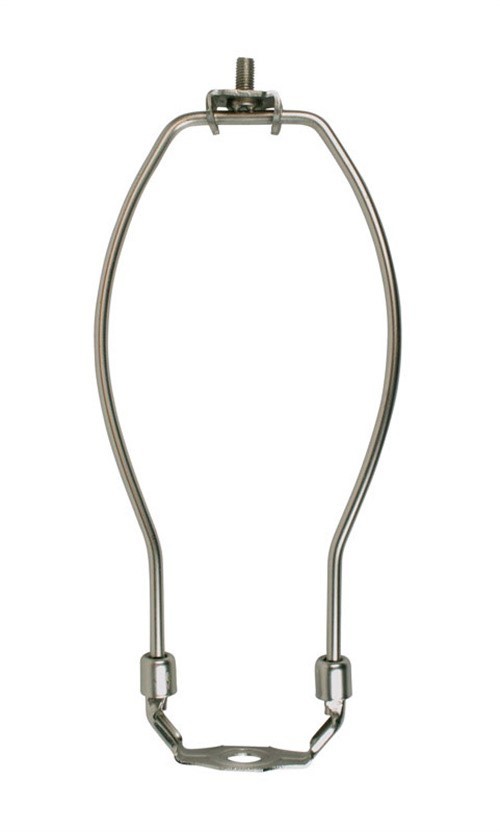 Jandorf 60124 Brushed Pewter Detachable Lamp Harp 8 L in.