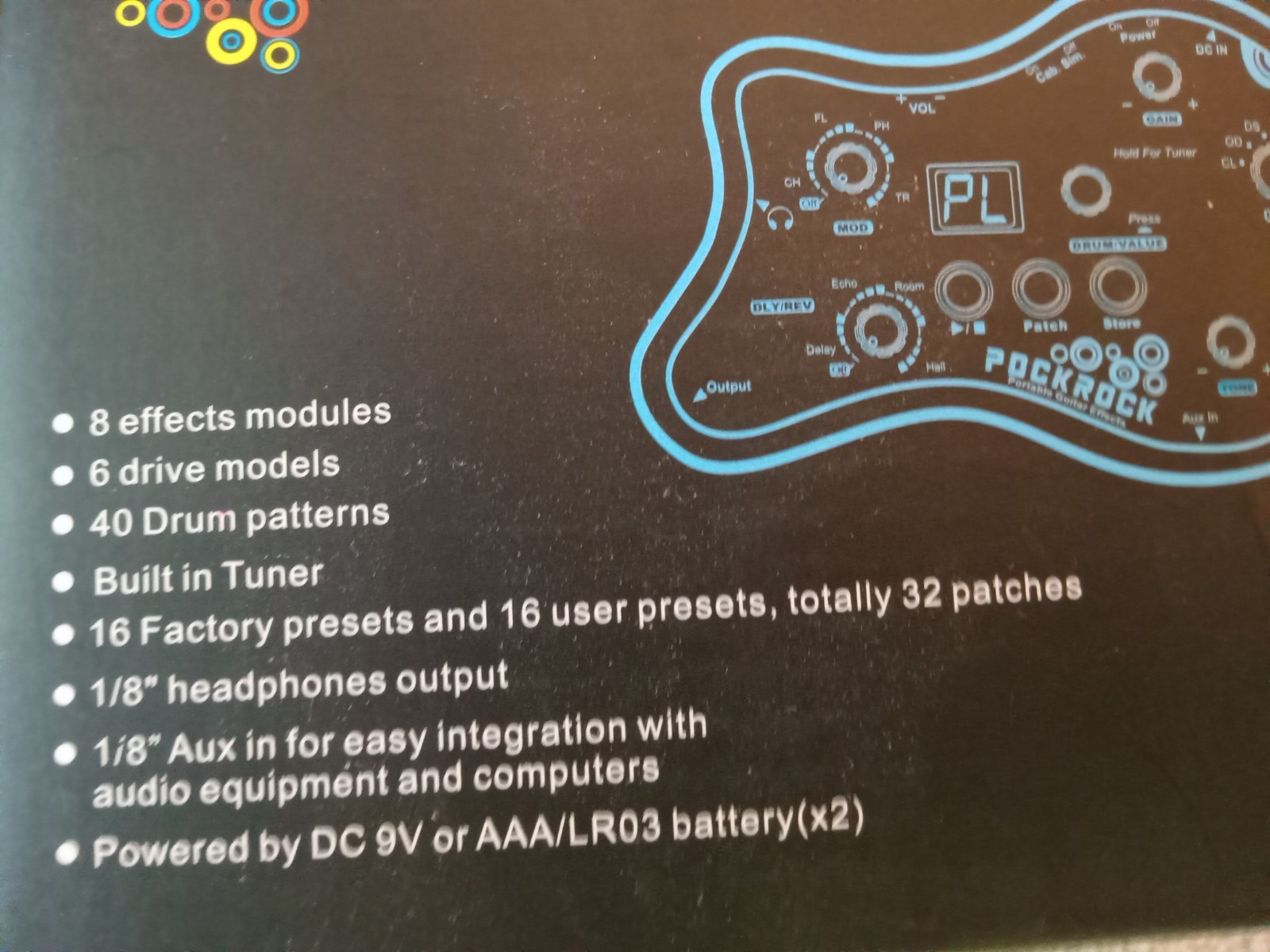 Very Nice POCKROCK Portable Guitar Effects Pedal
