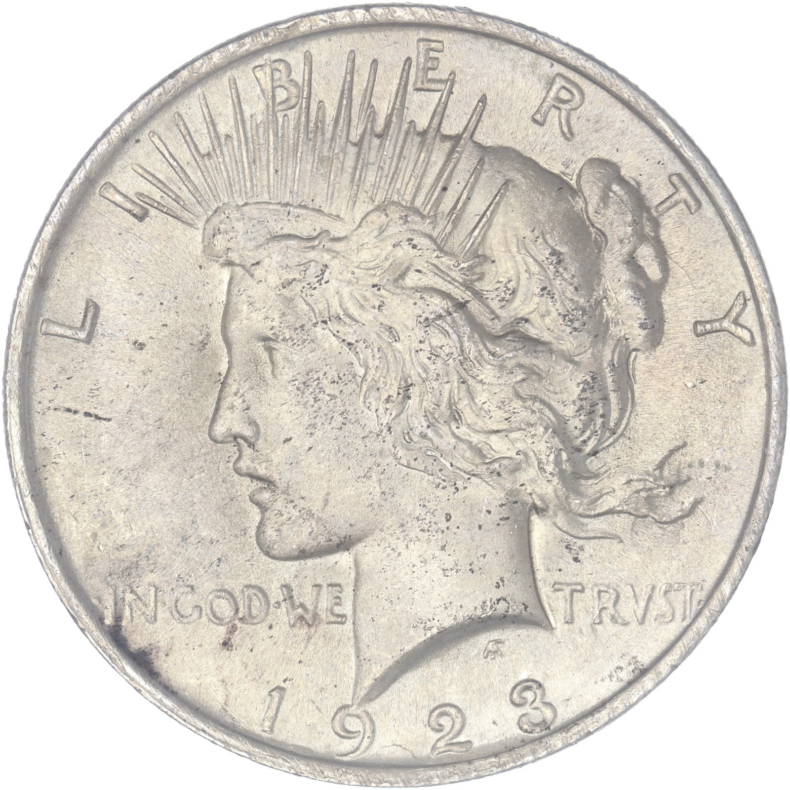 1923 (P) Peace Dollar Uncirculated See Pics K237