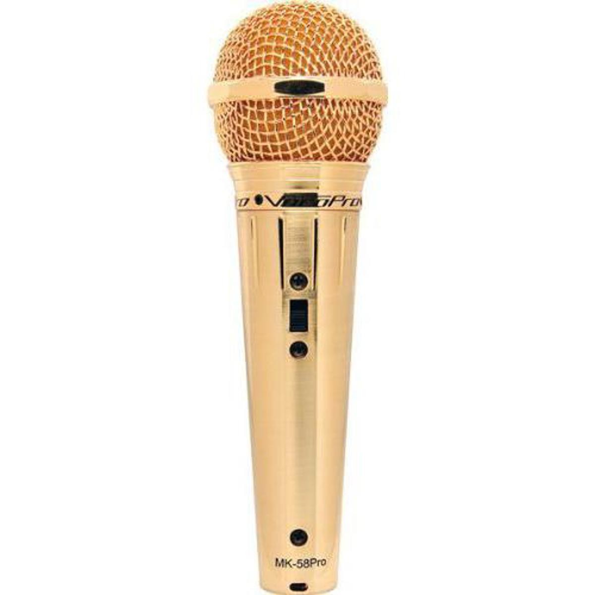 VocoPro MARK-58 PRO Professional Vocal Microphone, Gold