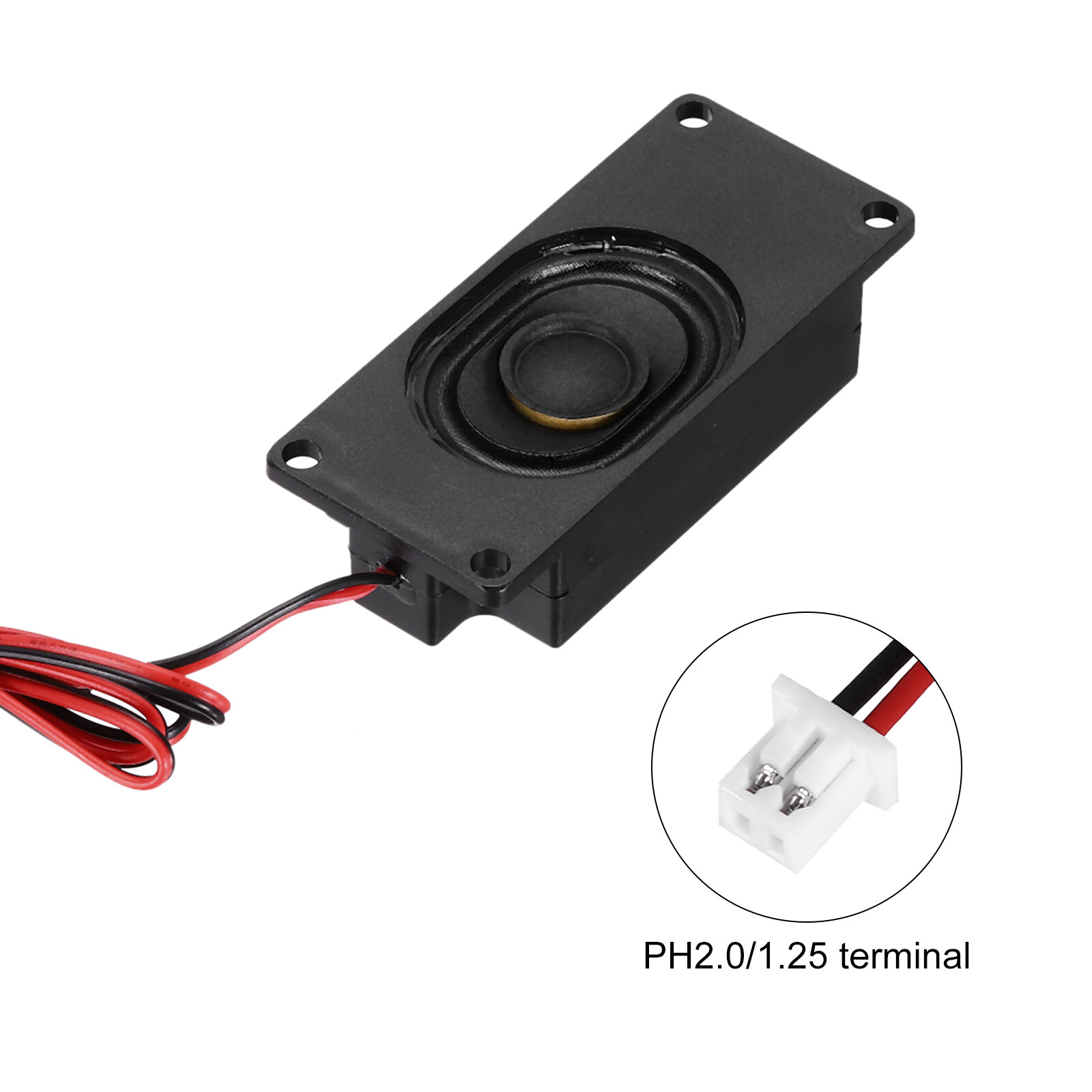 6 Pcs 3 Watt 8 Ohm Single Mini Speaker with Terminal Wire