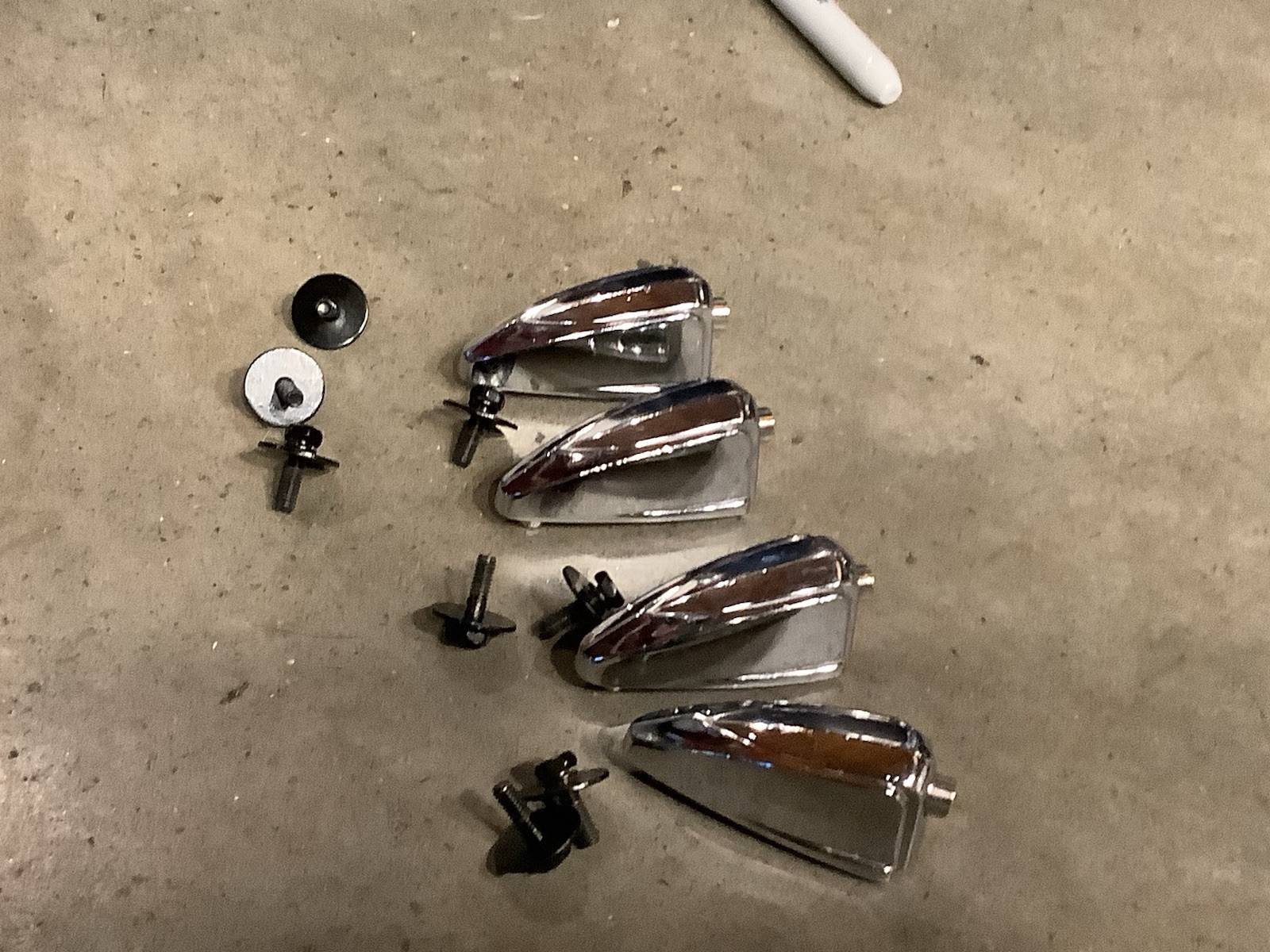 (4) TAMA ImperialStar Tom Drum Lugs Casings for Tom Drum #AP2