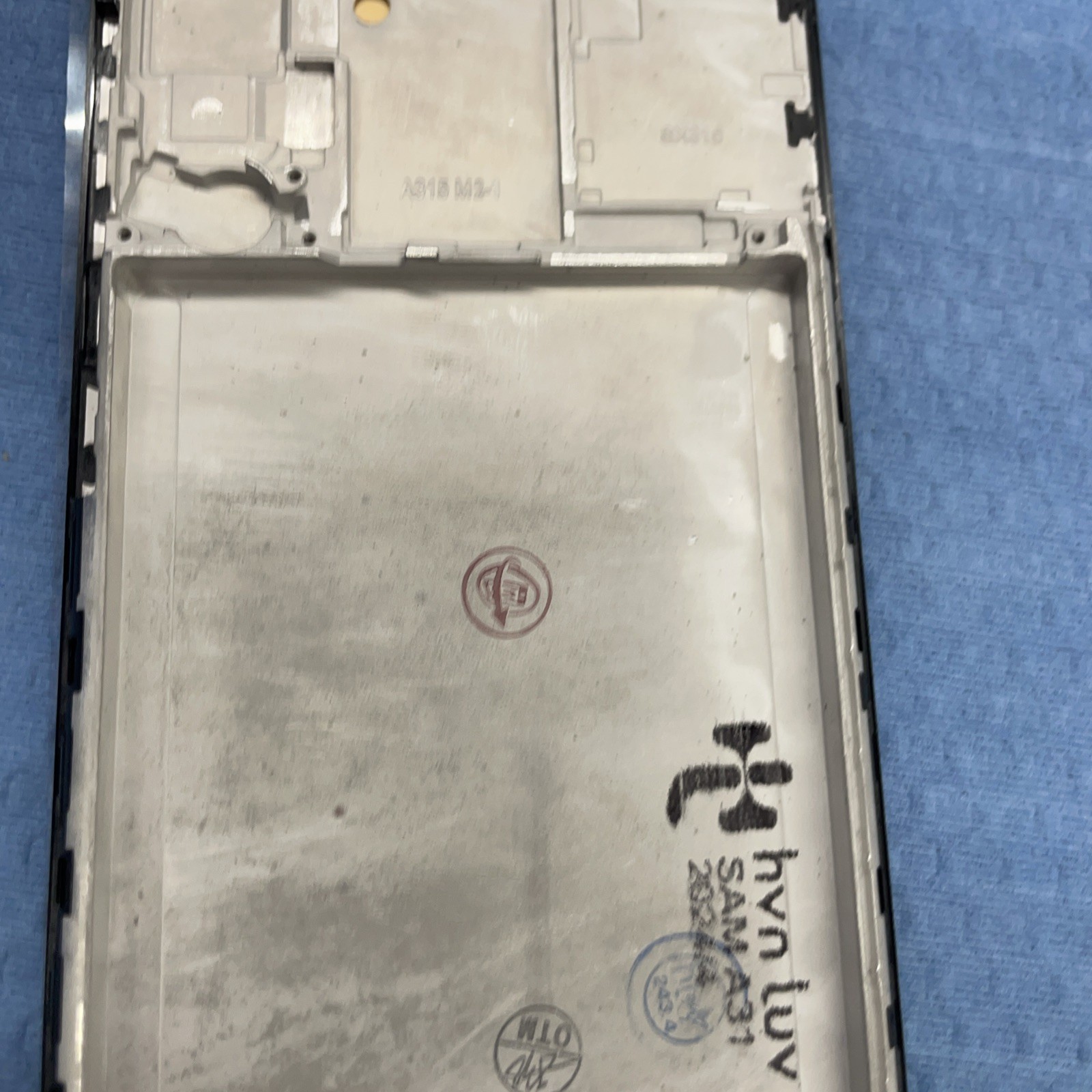 OLED Samsung Galaxy A31 A315 Display Touch Screen Replacement Frame S22