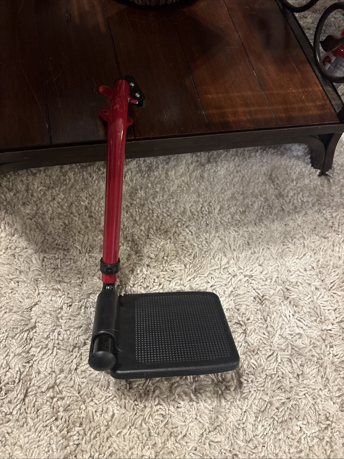Footrest for Drive Expedition Transport Chair Wheelchair Red New Left