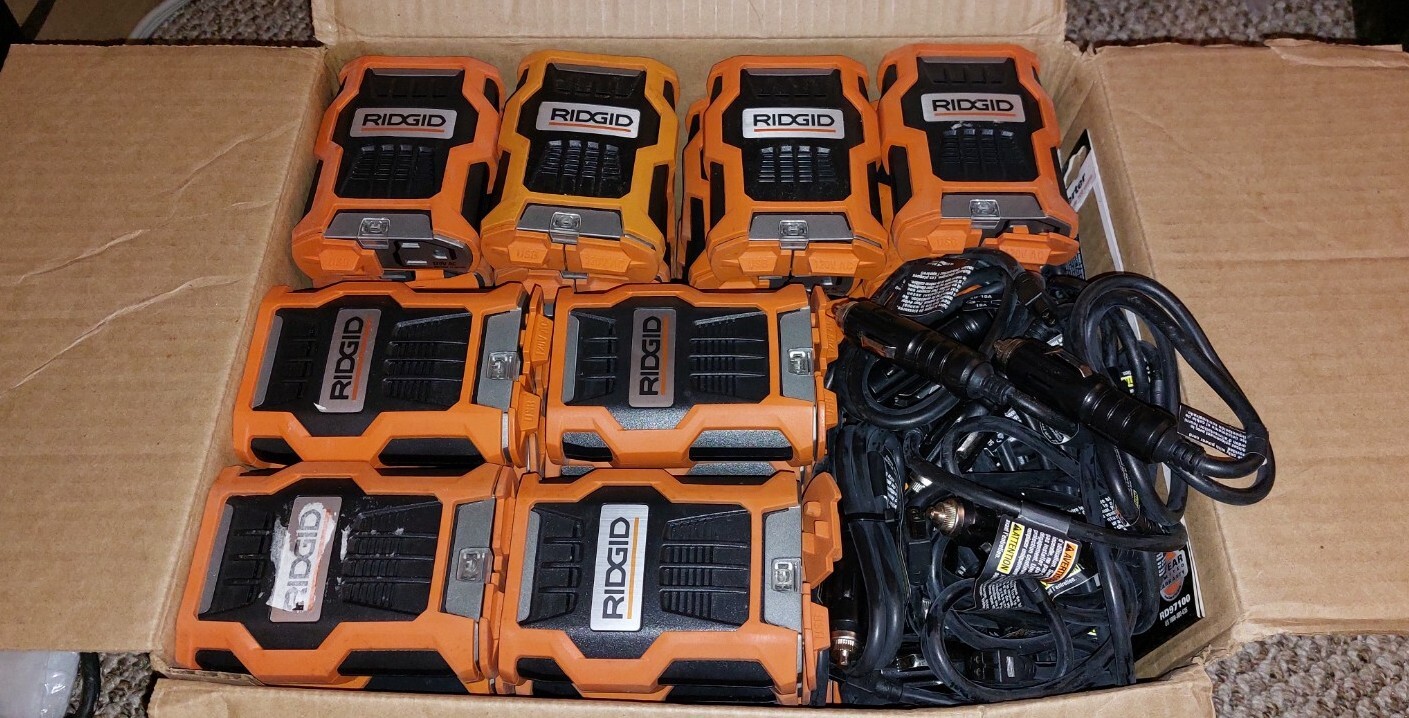 RIDGID RD97100 100W Car Van Truck Power Inverter Complete With CORD - EACH ITEM