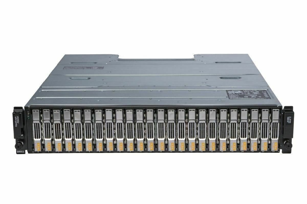 DELL EQUALLOGIC PS6100 24-BAY 2.5’’ SAN ARRAY SERVER - 24 x 1.2Tb SAS 10K Drives