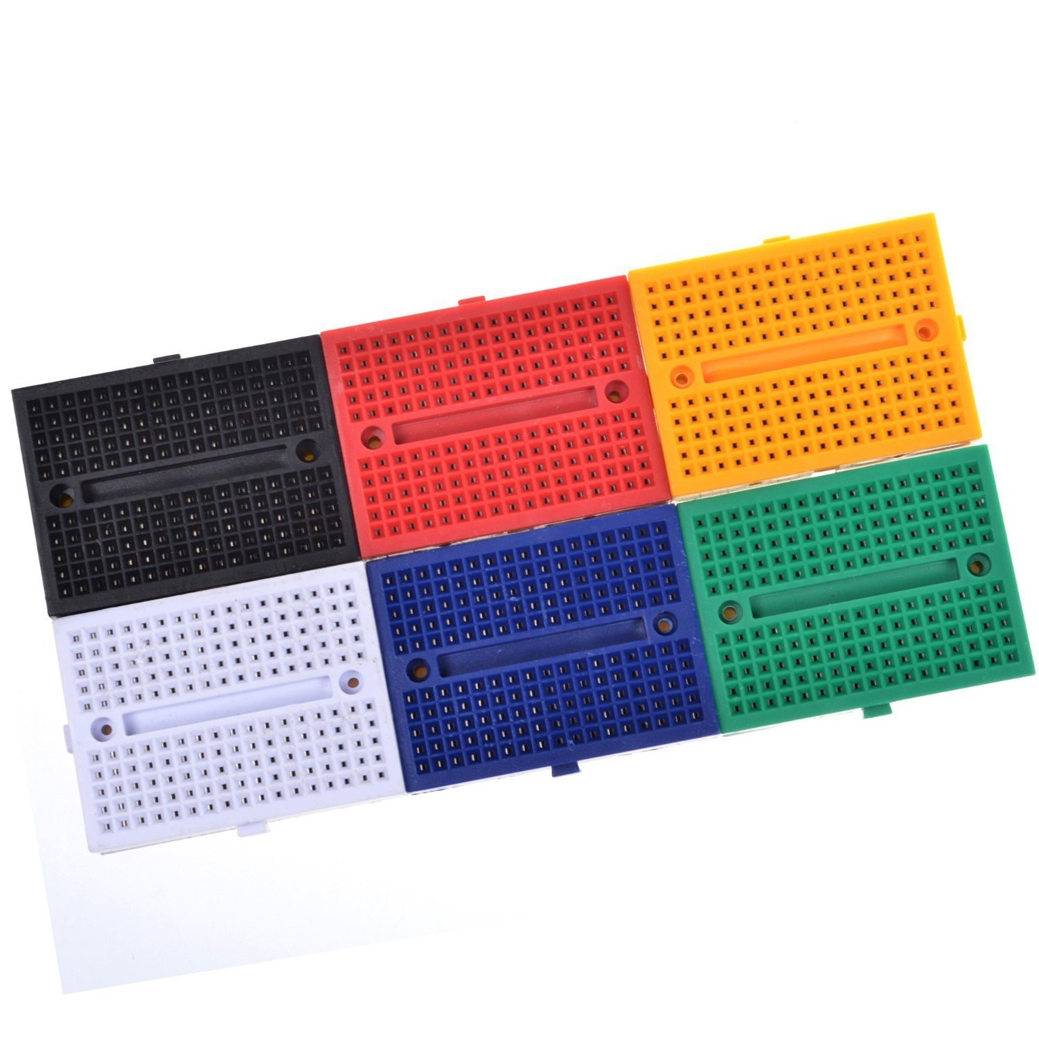 12 Pack Mini Solderless Breadboard 170 Tie Point For Arduino Proto Shield