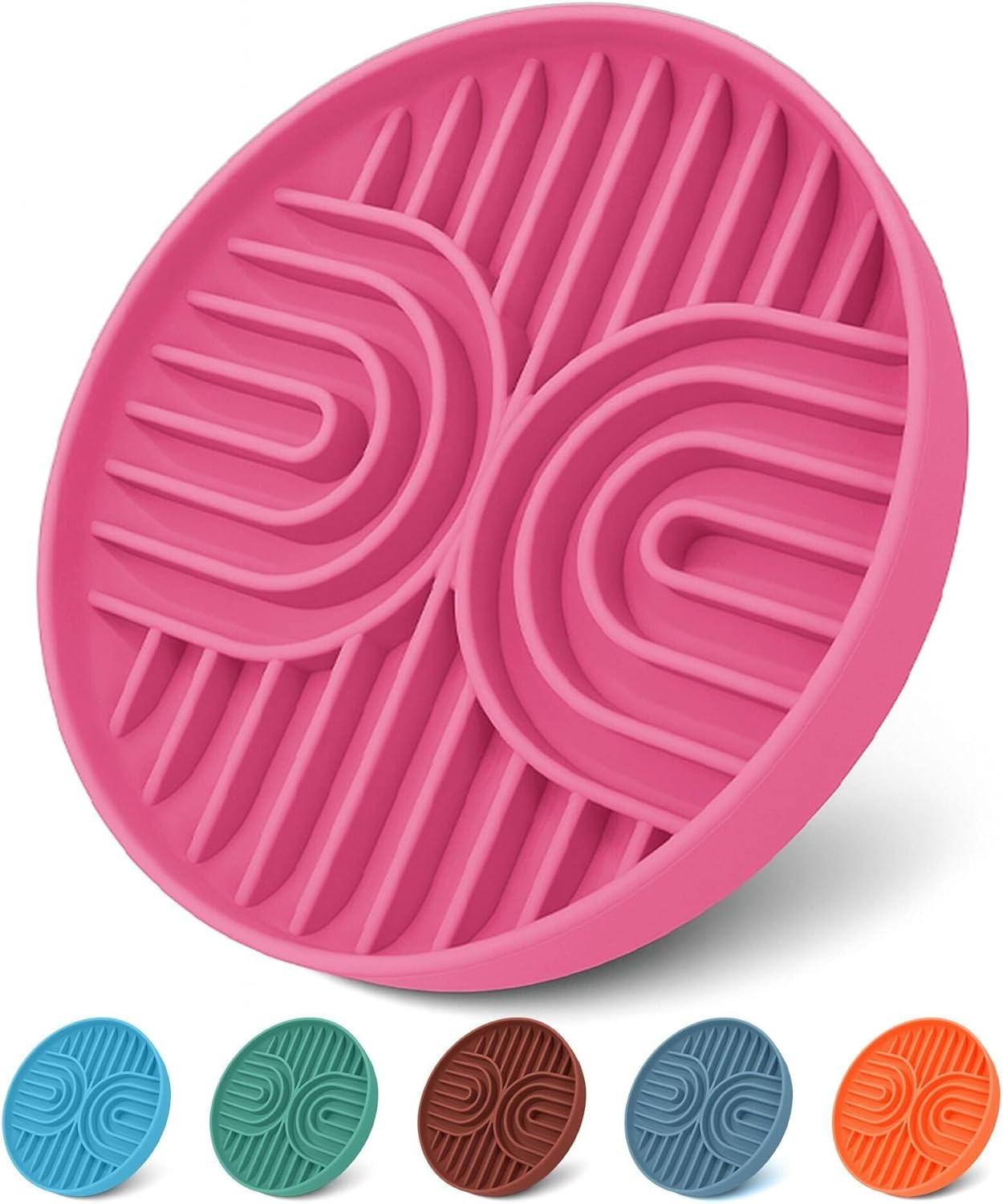 Slow Feeder Dog Bowls, Dishwasher Safe, Non-Slip Base, Bpa-Free Slow Eating Dog