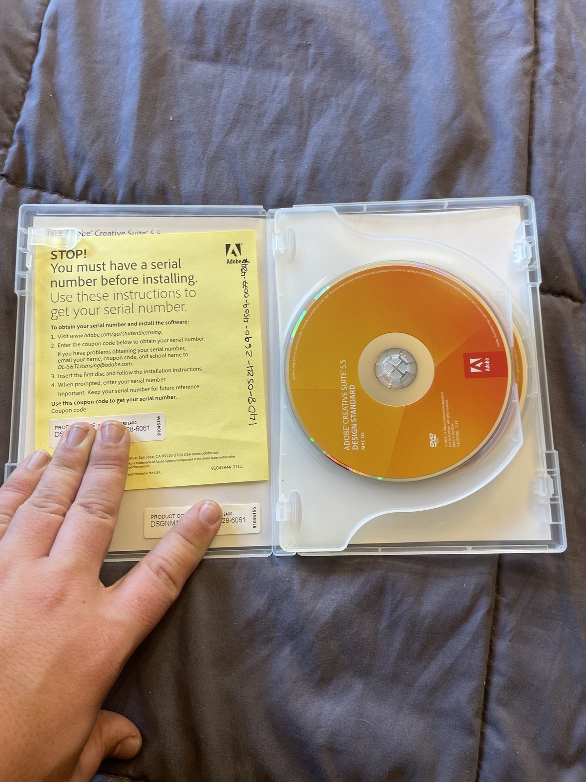 Adobe Creative Suite 5.5 Design Standard CS5.5 Mac OS Student Teacher Academic