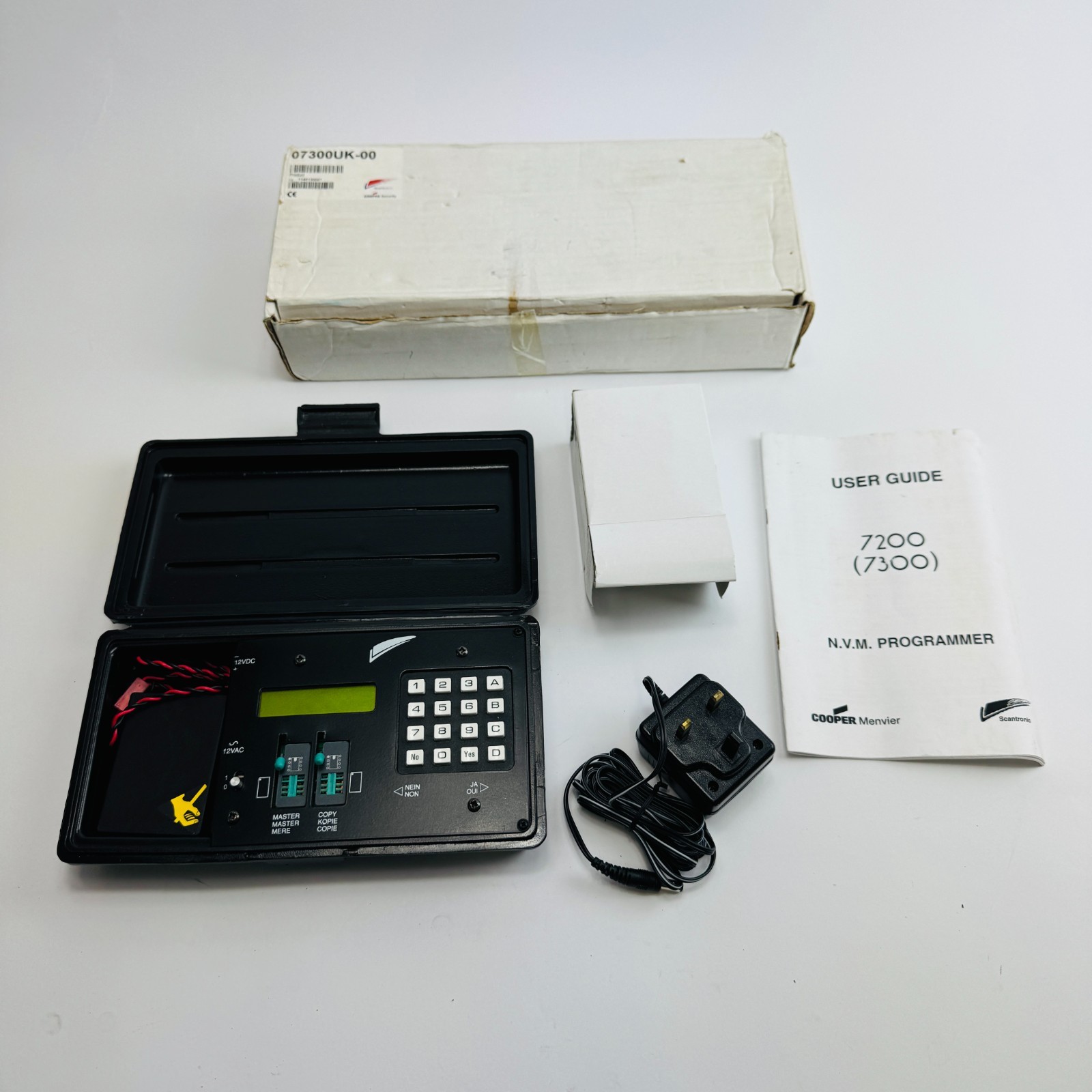 Scantronic 7300 NVM Programmer Alarm System Tool Working