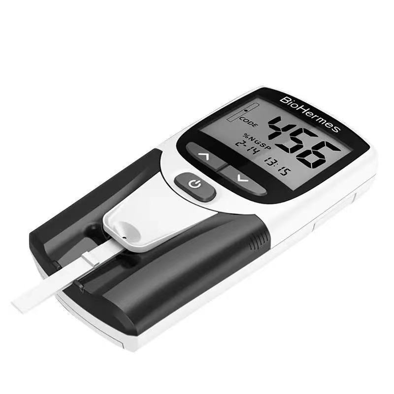 Portable A1c Test Analyzer for Glycated Hemoglobin Level Tracking at Home