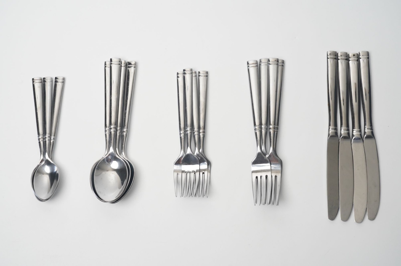 Mikasa Stephanie Forged Stainless Steel Flatware Fork Knife Spoon *SELECT*