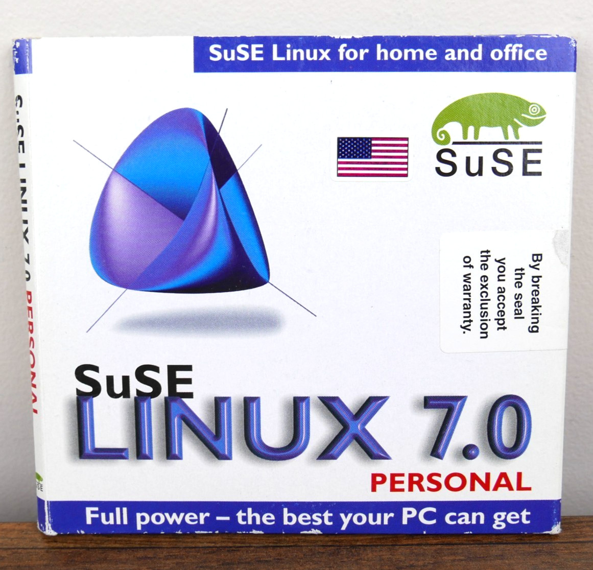 Vintage SuSE Linux 7.1 Personal 3 CD Set Linux OS Software Home & Office