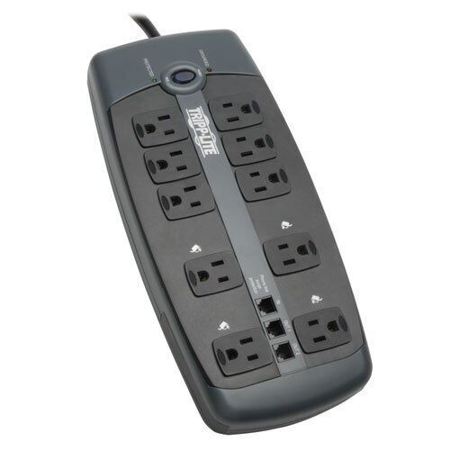Eaton TLP1008TELTV 10OUT SURGE PROTECTOR 3345J 8FT CORD TEL/MODEM/COAX RJ11 5-15
