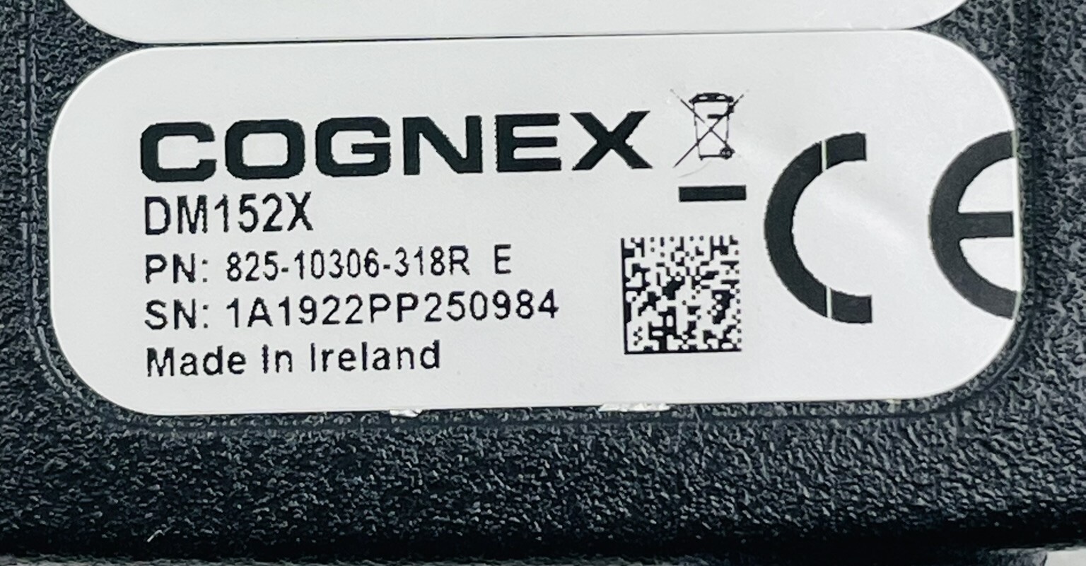 Cognex DM152X 825-10306-318R E Fixed-Mount Barcode Reader